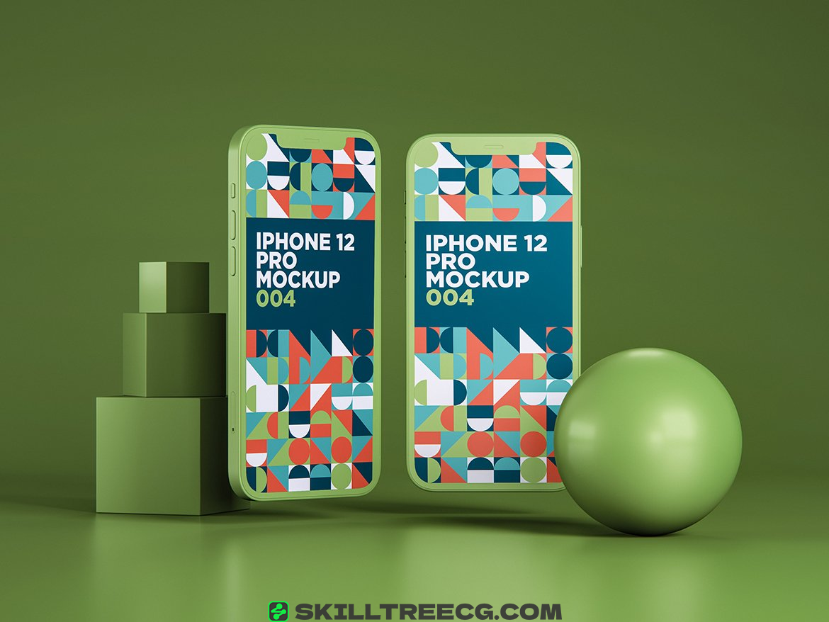 图片[3]-iPhone 12 Pro Mockup 004（236491）-技能树